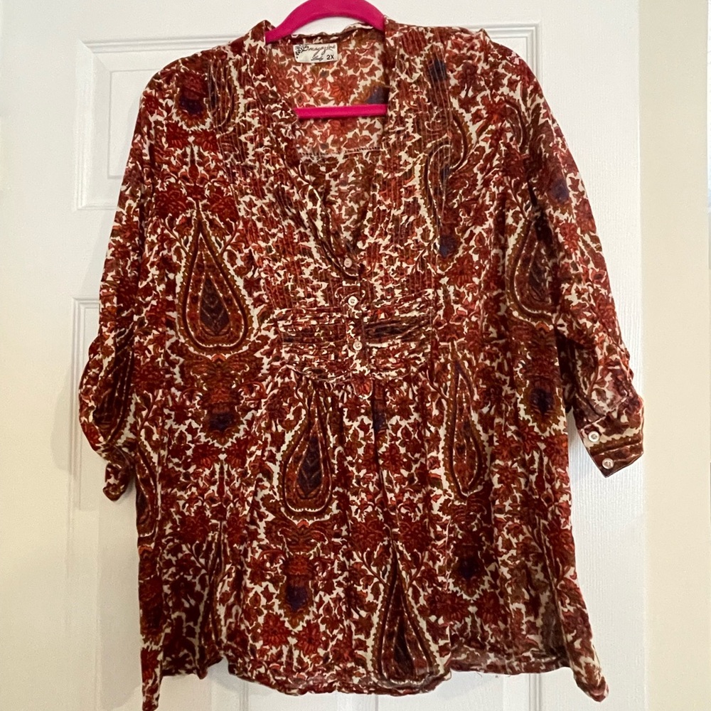 Paisley tunic from ModCloth
